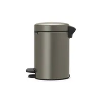 BRABANTIA Treteimer NewIcon 113246 3 Liter platinum