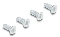 DELOCK Aluminium Montageclip für Hutschiene 60x47,8mm silber