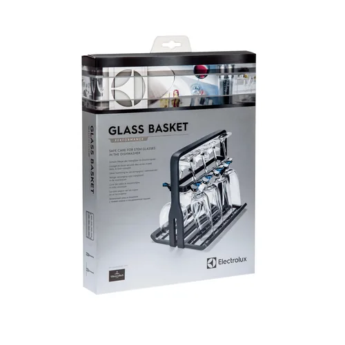 Electrolux E9DHGB01 pièce et accessoire de lave-vaisselle Gris Panier à à verre à vin et tasse