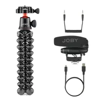 Joby Vlogging-Kit GorillaPod PRO - Zubehörtyp Kamera: Kamerazubehör - Detailfarbe: Schwarz - Produkttyp: Vlogging-Kit