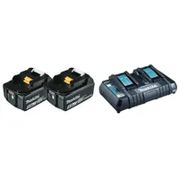 Makita Energy Kit 197629-2 2x BL1850B + DC18RD