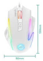 SPEEDLINK SL-680024-WT mouse Gaming Right-hand USB Type-A Optical 12800 DPI