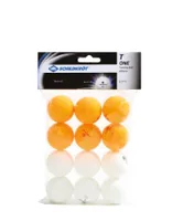 DONIC Schildkröt Tischtennisball Jade Doppelpack - Farbe: Orange - Weiss - Nachhaltigkeit: Nicht angegeben - Sportart: Tischtennis - Anzahl Sterne: 0
