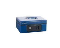 Robert Rieffel Geldkassette Deluxe 1 16.5 x 12.5 x 8.6 cm Blau - Produkttyp: Geldkassette - Widerstandsfähigkeit: Keine Angabe - Detailfarbe: Blau