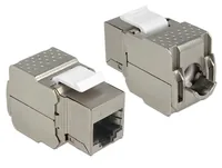 Delock Keystone RJ45 Buchse > LSA werkzeugfrei Cat.6