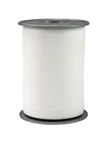 Pattberg Geschenkband Opak Matt 1 cm x 200 m, Weiss - Breite: 10 mm - Länge: 200 m - Verpackungseinheit: 1 Stück - Detailfarbe: Weiss - Band-Art: Geschenkband