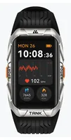 Kospet Smartwatch Tank X2 Ultra Silber - Touchscreen: Ja - Verbindungsmöglichkeiten: Bluetooth - Schutzklasse: IP69K - Betriebssystem: Keine Angabe - GPS: Nein - Smartwatch Funktionen: Nein