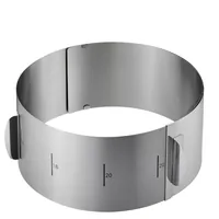 GEFU Backrahmen Tondo Ø 16 cm, Rund - Material: Edelstahl - Griffe: Ja - Form: Rund