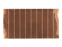 Kupferstreifen 35 x 7 mm selbstklebend 200 Stück