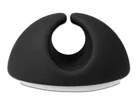 Delock Kabelhalter 35mm, für 1 Kabel, selbstklebend 6 Stück - Produkttyp: Kabel-Clip - Ausstattung Kabelmanagement: Selbstklebend - Detailfarbe: Schwarz - Material: TPR