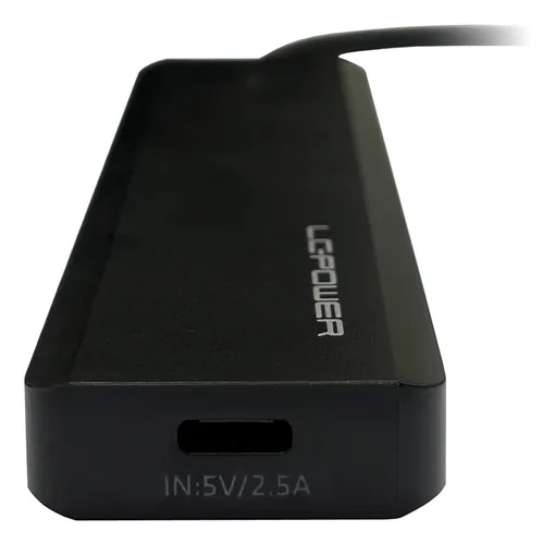 LC-Power LC-HUB-U3-4-C interface hub USB 3.2 Gen 2 (3.1 Gen 2) Type-A 10000 Mbit/s Black