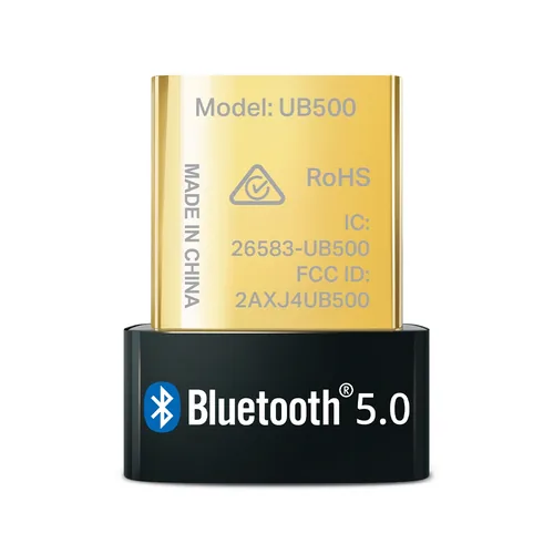 TP-Link USB-Bluetooth-Adapter UB500 - WLAN: Nein - Schnittstelle Hardware: USB 2.0 - Bluetooth-Version: 5.0