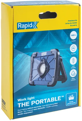 Rapid 5001731 work light Schwarz, Blau LED