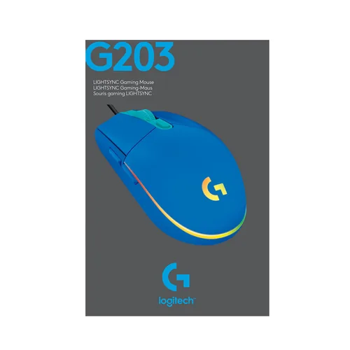 Logitech Gaming Mouse G203 LIGHTSYNC - Maus - optisch