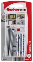 Fischer Schwerlastanker  TA M8 S / 10, 2 Stück - Bohrdurchmesser: 12 mm - Länge: 56 mm - Verpackungseinheit: 2 Stück - Für Material: Beton - Naturstein - Set: Ja