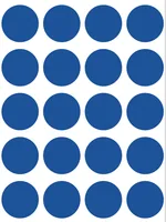 Herma Stickers Klebepunkte Vario Ø 19 mm, Dunkelblau - Detailfarbe: Dunkelblau - Set: Ja - Selbstklebend: Ja - Moderationstyp: Klebepunkte