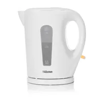 Tristar Wasserkocher WK-3380 1.7 l, Weiss - Detailfarbe: Weiss - Leistungsaufnahme Betrieb: 2200 W - Füllmenge: 1.7 l - Ausstattung: Anti-Rutsch-Füsse - Kalkfilter - Sichtfenster - Trockengeh- und Überhitzungsschutz - Abschaltautomatik - Deckelverriegelun