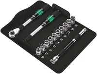 Wera 8006 SC 1 Zyklop Hybrid Knarrensatz 1/2 -Antrieb metri