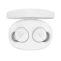Belkin In-Ear-Kopfhörer SoundForm Bolt Weiss - Detailfarbe: Weiss - Kopfhörer Ausstattung: Anruf-Management - Ladeschale/Ladebox - Schweissabweisend - Spritzwassergeschützt - Verbindungsmöglichkeiten: Bluetooth - Einsatzbereich: Lifestyle-Kopfhörer - Trag