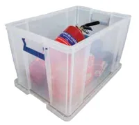 Fellowes ProStore 85 l 1 Stück - Produkttyp: Aufbewahrungsbox - Detailfarbe: Transparent - Breite: 66 cm - Höhe: 39 cm - Tiefe: 44 cm - Volumen: 85 l