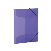 HERMA Sammelmappe A4 PP transluzent Violett - Typ: Zeichenmappe - Ausstattung: Dokumentenfach - Detailfarbe: Violett - Material: Polypropylen (PP)