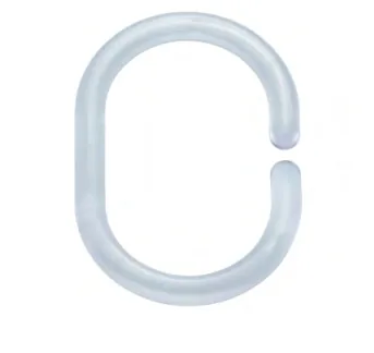 diaqua® Duschvorhanghaken Basic 12 Stück, Transparent - Breite: 4.2 cm - Höhe: 6 cm - Detailfarbe: Transparent - Produkttyp: Duschvorhanghaken - Detailmaterial: Kunststoff - Grundmaterial: Kunststoff