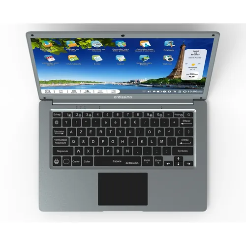 ORDISSIMO Eve 4 Intel® Celeron® N N5100 Laptop 35.6 cm (14") HD 8 GB 256 GB SSD Wi-Fi 5 (802.11ac) Silver