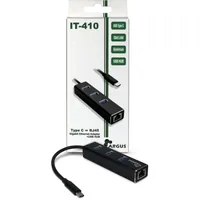 Inter-Tech LAN-Adapter Argus IT-410 USB-C Gigabit Ethernet