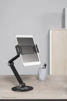 NEOMOUNTS Standfuss DS15-550BL1 - Eigenschaften: Neigbar - Drehbar - Schwenkbar - Bildschirmdiagonale: 12.9  - Detailfarbe: Schwarz - Tablet Kompatibilität: Universal