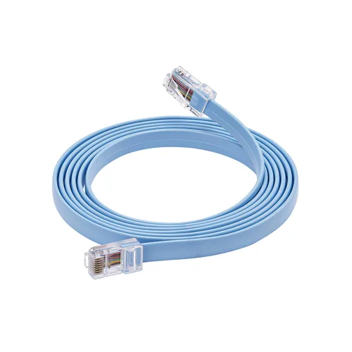 CISCO CONSOLE ROLLOVER CABLE .