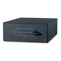 APC Service Bypass Panel Bypass switch rack-mountable AC 230V output connectors 3 4U 19 Black