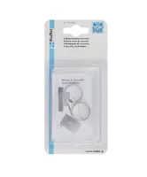 RIEFFEL SWITZERLAND Batch-Kartenanhänger KT 1070 SB/2 transparent 2 Stück