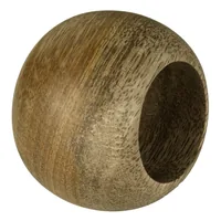 EGLO Serviettenring Khand 5 x 3.5 cm, Mangoholz - Produkttyp: Serviettenring - Material: Holz - Detailfarbe: Braun