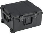 Peli Schutzkoffer Storm iM2875 ohne Schaumstoffeinlage, Schwarz - Produkttyp: Schutzkoffer - Widerstandsfähigkeit: IP67 - Schlagfest - Staubgeschützt - Wassergeschützt - Breite: 632 mm - Nutzinhalt Gesamt: 88.69 l - Detailfarbe: Schwarz - Ausstattung: Dop