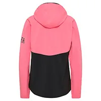 Ziener Regenjacke NEHLE-Z Damen Black Strawberry, Gr. 40 - Farbe: Rosa - Schwarz - Detailfarbe: Rosa - Schwarz - Zielgruppe: Damen - Altersgruppe: Erwachsene - Produkttyp: Regenjacke - Grösse: 40