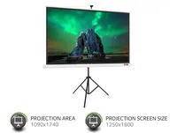 Acer Beamer Zubehör Stativ Leinwand für T82-W01MW