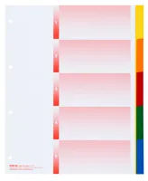 KOLMA Register KolmaFlex A4+ 18.407.20 mehrfarbig 5-teilig