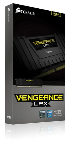 DDR4 8GB PC 2400 CL14 CORSAIR VengeanceT Black