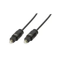 Logilink Audiokabel 1x Toslink -> 1x Toslink StSt 10.00m bk