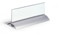 Durable Deluxe nameplate Acrylic, Aluminium Rectangle
