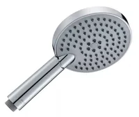 diaqua® EXCLUSIVE, Duschbrause Aria 120 - Material: Kunststoff - Farbe Siebplatte: Chrom - Wassersparend: Ja - Anschluss: 1/2 - Anzahl Strahlarten: 3 - Farbe: Verchromt