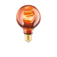 EGLO Leuchten Lampe 4 W E27 Warmweiss - Energieeffizienzklasse EnEV 2020: Keine - Lampensockel: E27 - Farbtemperatur Kelvin: 2000 K - Gesamtleistung: 4 W - Dimmbar: dimmbar - Zusätzliche Ausstattung: Keine