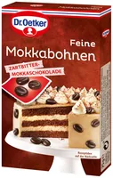 Dr.Oetker Zuckerdekore Mokkabohnen 75 g - Nachhaltigkeit: Nicht angegeben - Packungsgrösse: 75 g - Nährwertangabe pro: 100 g - Energiegehalt (in kcal): 500 Kcal - Energiegehalt (in kj): 2085 KJ - Fett: 28 g