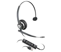 HP Poly EncorePro 715 USB-A Monoaural Headset TAA Auricolare Cablato A Padiglione Musica e Chiamate Nero