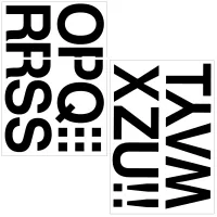 Herma Stickers Zahlensticker Buchstaben O – Z, 33, 2 Blatt - Motiv: Zahlen