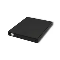 Qoltec 51858 External DVD-RW recorder |USB 2.0|Black
