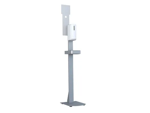 Multibrackets Desinfektionsmittelständer Hygienebox Stand weiss / 9646 - Produktkategorie: Desinfektionsmittelständer - Detailfarbe: Weiss