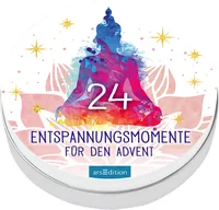 ARS EDITION Adventskalender 12x12cm 134236 Entspannungsmomente