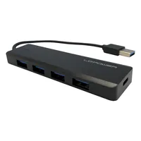 LC-Power LC-HUB-U3-4-V2 interface hub USB 3.2 Gen 1 (3.1 Gen 1) Type-A 5 Mbit/s Black