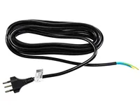 FURBER.power Anschlusskabel OE-T12 5.0 Schwarz - Anzahl Leiter: 3 - Detailfarbe: Schwarz - Kinderschutz: Ja - Steckereigenschaften: Angespritzt - Steckertyp Ausgang: Offen - Leiterquerschnitt: 1 mm²